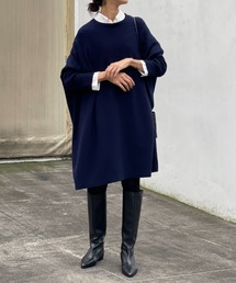 BEARDSLEY | ビッグロングクルーニット(ニット/セーター)