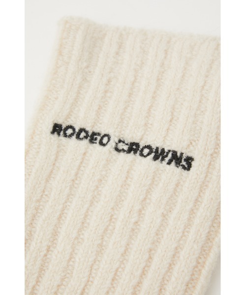 RODEO CROWNS WIDE BOWL（ロデオクラウンズワイドボウル）の「FRUITYニット アームウォーマー（手袋・レディース・ターコイズブルー/ライム/ピンク/アイボリー・FREE）」の7枚目の写真