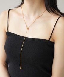 IAMUSE | 金属アレルギー対応　ノットチェーンネックレス S0868【IAMUSE】(ネックレス)