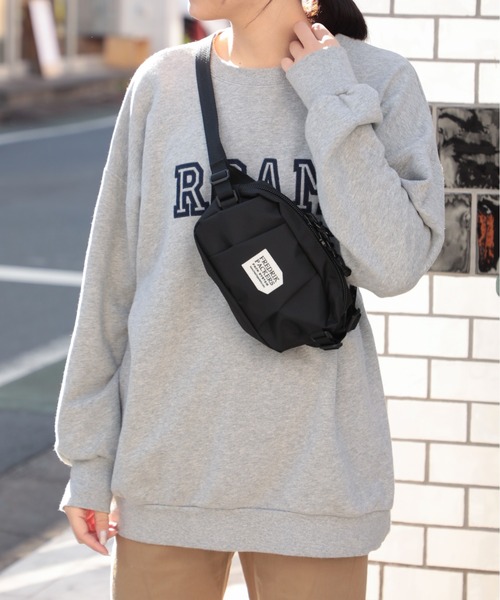 FREDRIK PACKERS（フレドリックパッカーズ）の「【FREDRIK PACKERS】420D DIVISION HIP PACK ヒップバッグ ウエストポーチ（ボディバッグ/ウエストポーチ・レディース・カーキ/ブラック・FREE）」の4枚目の写真