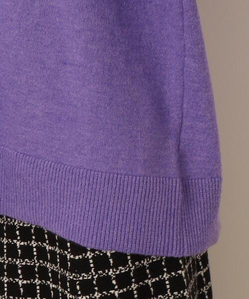 DRESKIP（ドレスキップ）の「◆起毛ストレッチクルーネックニット（ニット/セーター・レディース・ピンク系/ライトベージュ/ライトパープル/ダークグリーン/オレンジ/グレー系その他・00）」の12枚目の写真