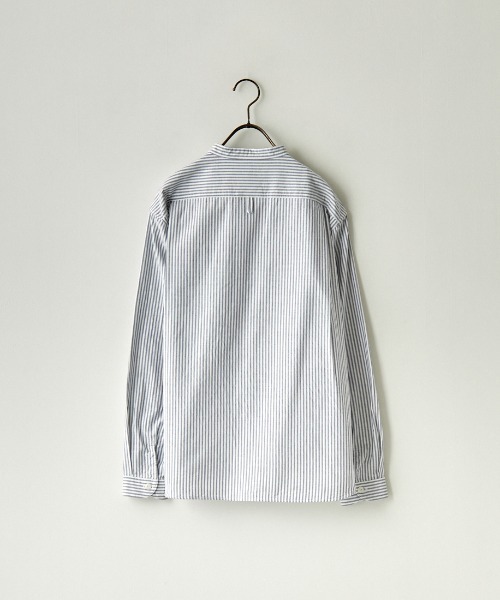 ダントン　オックスフォードシャツ DANTON/ダントン] バンドカラー オックスフォードシャツ（シャツ