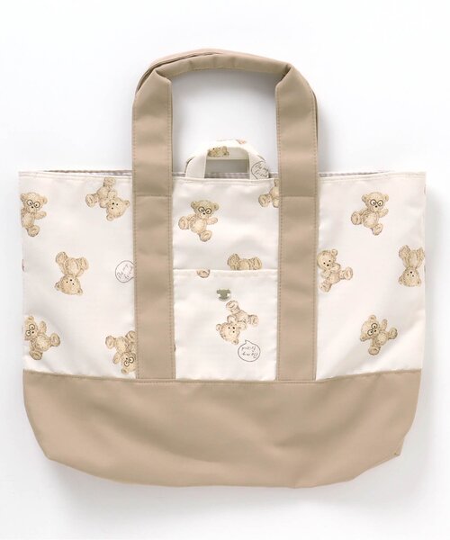 apres les cours（アプレレクール）の「3柄 レッスントート（トートバッグ・キッズ・ラベンダー/ベージュ/ピンク・FREE）」の8枚目の写真