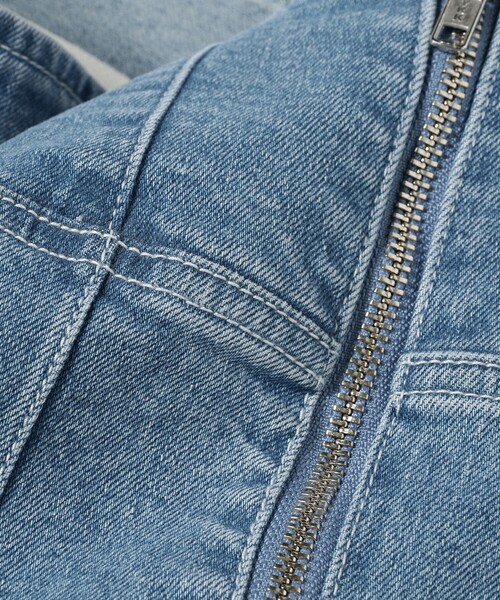 Ray BEAMS(レイビームス)の「Ray BEAMS / デニム ハイウエスト タイト スカート(デニムスカート・レディース・ライトブルー/ブルー系その他4・0/1)」の16枚目の写真