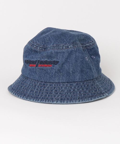 DIESEL（ディーゼル）の「キッズ 帽子 バケットハット デニム ロゴ（ハット・キッズ・インディゴブルー・Ⅰ/Ⅲ/Ⅱ）」の4枚目の写真