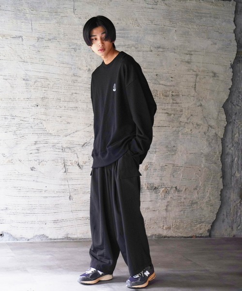 iisy(イージー)の「iisy / TAKE IT iisy ワンポイントスウェット(スウェット・メンズ・ブラック/ブラウン/ホワイト系その他・S/M/L)」の14枚目の写真