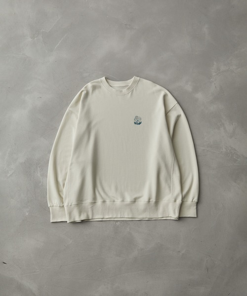 iisy(イージー)の「iisy / TAKE IT iisy ワンポイントスウェット(スウェット・メンズ・ブラック/ブラウン/ホワイト系その他・S/M/L)」の17枚目の写真