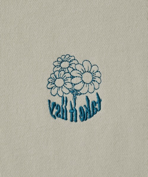 iisy(イージー)の「iisy / TAKE IT iisy ワンポイントスウェット(スウェット・メンズ・ブラック/ブラウン/ホワイト系その他・S/M/L)」の18枚目の写真