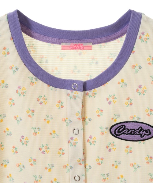 Candy Stripper(キャンディストリッパー)の「MY FAVORITE MINI カーディガン(カーディガン/ボレロ・レディース・ブルー/アイボリー/グリーン・2)」の14枚目の写真