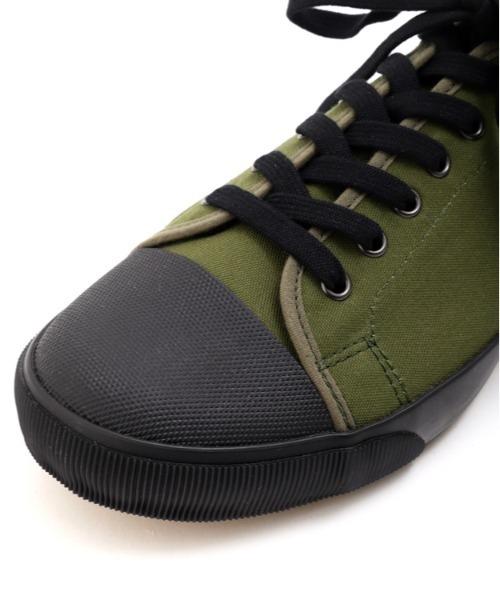 MHL.(エムエイチエル)の「ARMY SHOES(スニーカー・レディース・ホワイト/ブラック/カーキ・23.0/24.0/25.0)」の5枚目の写真