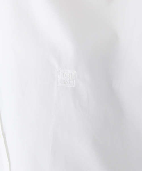 TOTEME(トーテム)の「【TOTEME/トーテム】SIGNATURE COTTON SHIRT(シャツ/ブラウス・レディース・ホワイト・FREE)」の15枚目の写真