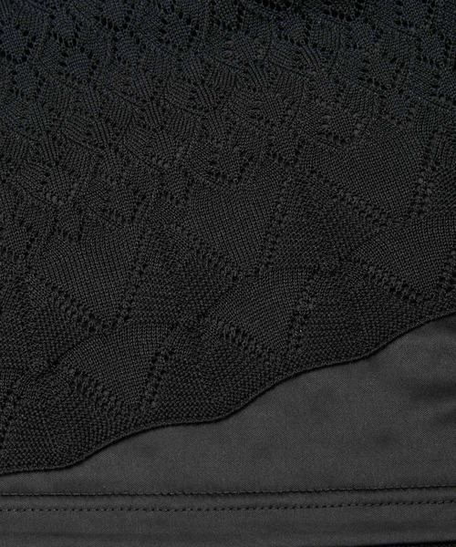 ROPE' PICNIC（ロペピクニック）の「透かし編みニットマーメイドスカート（スカート・レディース・ブラック/ベージュ系その他/オフホワイト・40/38）」の20枚目の写真