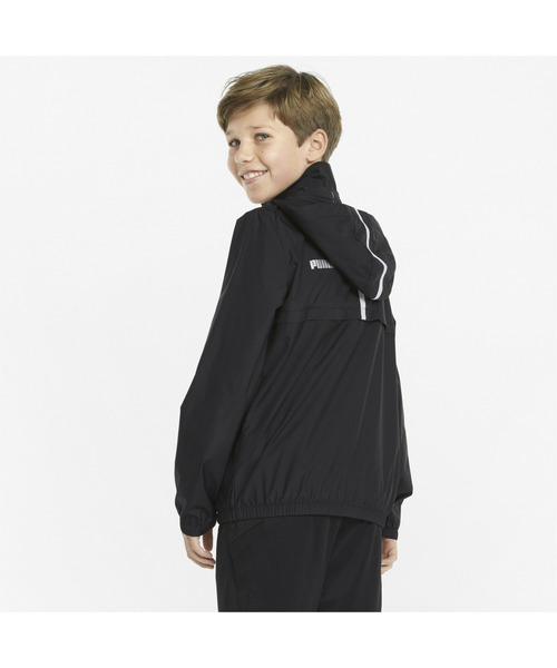 PUMA（プーマ）の「PUMA プーマ キッズ ESSプラス CB ウィンドブレーカー B 120-160cm ESS+ CB Windbreaker（ブルゾン・キッズ・ブルー系その他/ブラック/ピンク系その他・150/130/120/140/160）」の4枚目の写真