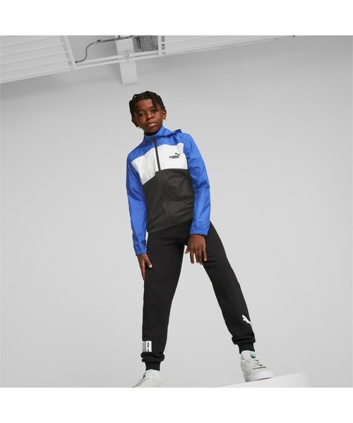 PUMA（プーマ）の「PUMA プーマ キッズ ESSプラス CB ウィンドブレーカー B 120-160cm ESS+ CB Windbreaker（ブルゾン・キッズ・ブルー系その他/ブラック/ピンク系その他・150/130/120/140/160）」の17枚目の写真