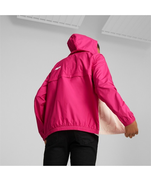PUMA（プーマ）の「PUMA プーマ キッズ ESSプラス CB ウィンドブレーカー B 120-160cm ESS+ CB Windbreaker（ブルゾン・キッズ・ブルー系その他/ブラック/ピンク系その他・150/130/120/140/160）」の19枚目の写真