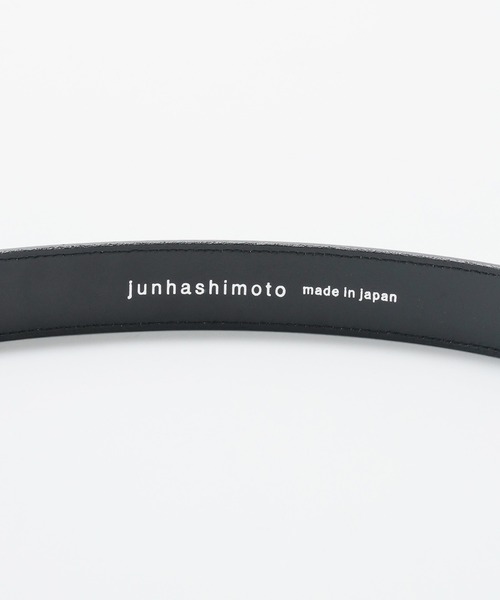 junhashimoto（ジュンハシモト）の「SMALL A&E BELT（ベルト・メンズ・ブラウン系その他/ブラック×ブラック/ブラック×シルバー・3/4）」の7枚目の写真