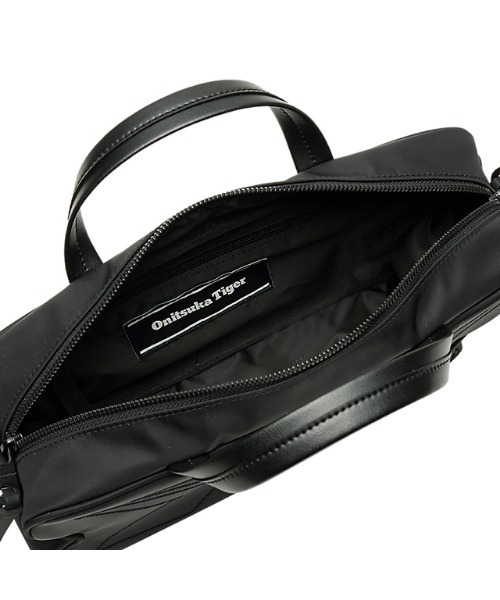Onitsuka Tiger ブラック ショルダーバッグ Onitsuka Tiger ショルダーバッグ バッグ SMALL SHOULDER BAG