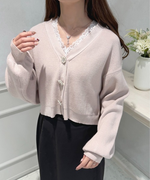 apres jour(アプレジュール)の「レース付きカップインナー【ZOZOTOWN限定アイテム】(キャミソール・レディース・アイボリー/ブラック/オフホワイト・X-LARGE/フリー)」の15枚目の写真