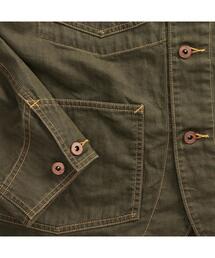 RRL（ダブルアールエル）リネンコットンジャケット　ヘリンボーン　M RRL（ダブル アール エル）の「リネンコットン ヘリンボーン