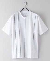 汗染みの目立ちにくいTシャツ ZEROSTAIN ゼロステイン　撥水性　UVカット プリントTシャツ 切り替えTシャツ