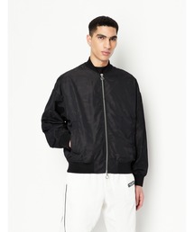 ARMANI EXCHANGE | 【A|X アルマーニ エクスチェンジ】オールオーバースターロゴ　ボンバージャケット(ブルゾン)