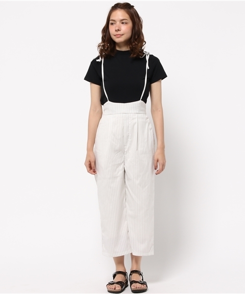 Chico（チコ）の「ストライプ2WAYガウチョPT（その他パンツ・レディース・アイボリー・FREE）」の6枚目の写真