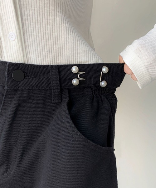 LAC-VERT（ラック・ヴェール）の「ウエスト調整バックル/クリップ2個セット（ベルト・レディース・ホワイト/シルバー/ゴールド/その他1/その他2・FREE）」の21枚目の写真