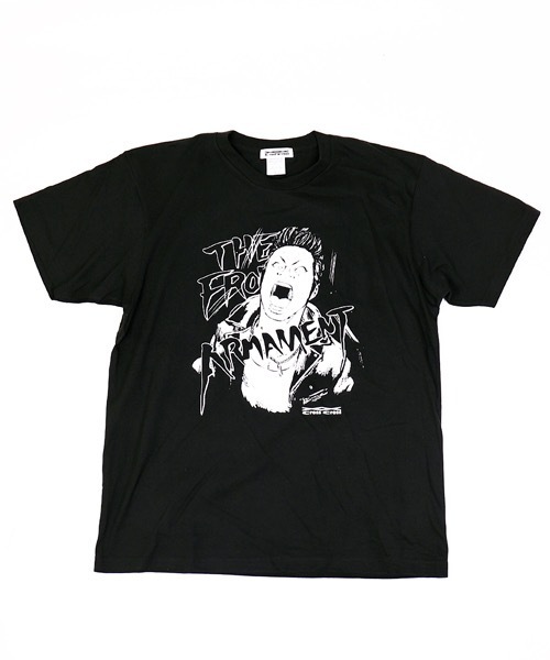 COLLARS(カラーズ)の「【CROWS&WORST】武田好誠CrossCrossTシャツ(Tシャツ/カットソー・メンズ・ブラック/ホワイト・M/L/XXL)」の9枚目の写真