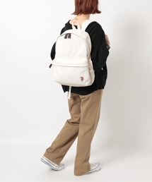 U.S. POLO ASSN. コーデュロイ リュック レディース　ホワイト セール】【U.S. POLO ASSN.】コーデュロイ リュック（バックパック
