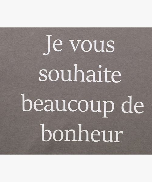 n'OrLABEL（ノアールレーベル）の「【機能素材】『ゆるっとロゴT』（Tシャツ/カットソー・レディース・グレー/ホワイト/ライトブルー/ラベンダー/ダークパープル/グリーン/ホワイト×グリーン・2/1）」の16枚目の写真