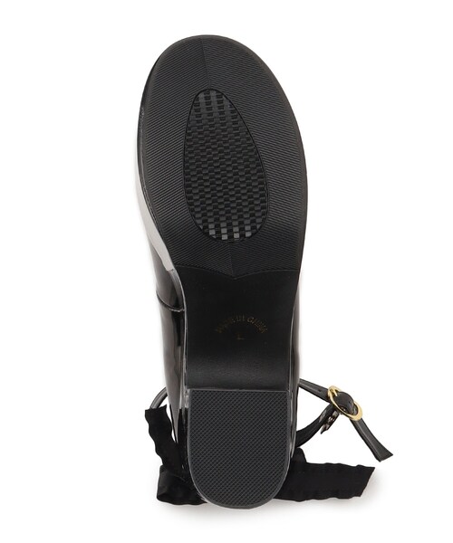 cs T&P（シーエスティーアンドピー）の「ハートビジュ―付フリルリボン厚底パンプス（パンプス・レディース・ホワイト系2/ブラック系1/ブラック系8/ダークブラウン系1・S/M/L/LL）」の21枚目の写真