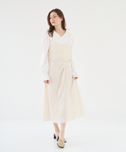 a:mure(アミュール)の「フリルブラウス(シャツ/ブラウス・レディース・ホワイト/オフホワイト/ブラック・F)」の21枚目の写真