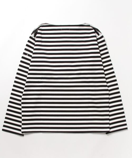 agnes b.（アニエスベー）の「【ユニセックス】WEB限定 SDO9 TS MARIN ML Tシャツ（Tシャツ/カットソー・レディース・ブラック×ホワイト・X-LARGE/LARGE/MEDIUM）」の4枚目の写真