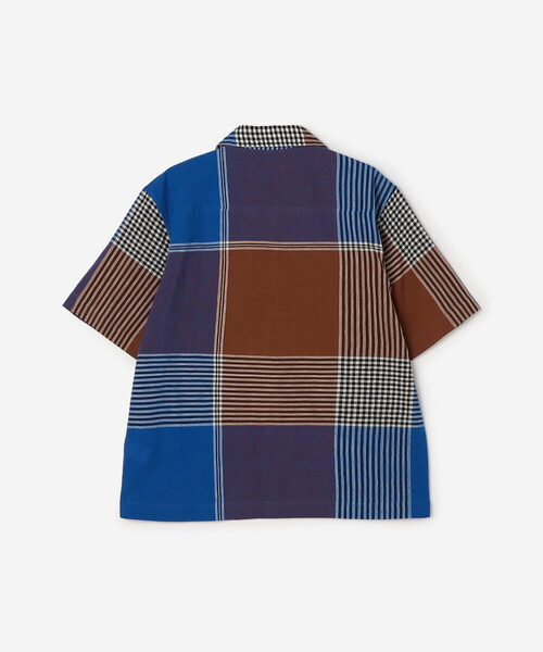 mii(ミー)の「mii | 半袖開襟シャツ マドラスチェック MEN(シャツ/ブラウス・メンズ・A/B・L/M)」の13枚目の写真