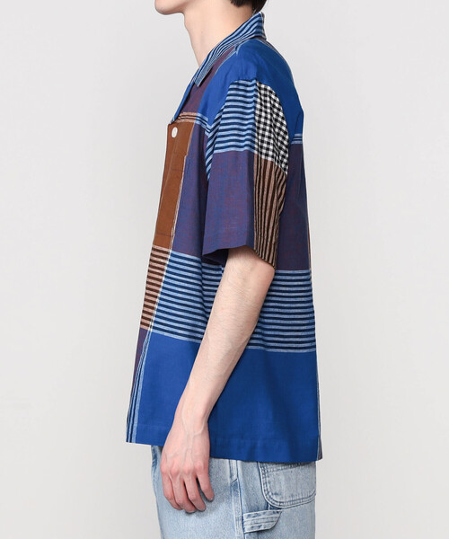 mii(ミー)の「mii | 半袖開襟シャツ マドラスチェック MEN(シャツ/ブラウス・メンズ・A/B・L/M)」の6枚目の写真