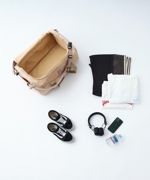 CIAOPANIC TYPY（チャオパニックティピー）の「【WEB限定】【KIDS】minepack ボストントラベルバッグ（ボストンバッグ・キッズ・ベージュ/ブラック・ONE SIZE）」の15枚目の写真