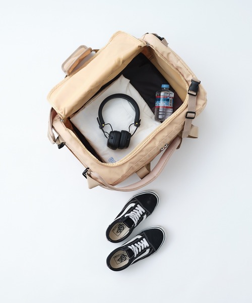 CIAOPANIC TYPY（チャオパニックティピー）の「【WEB限定】【KIDS】minepack ボストントラベルバッグ（ボストンバッグ・キッズ・ベージュ/ブラック・ONE SIZE）」の16枚目の写真