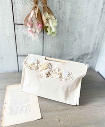 m.soeur | お花いっぱいのインテリアツールバッグ(ハンドバッグ)