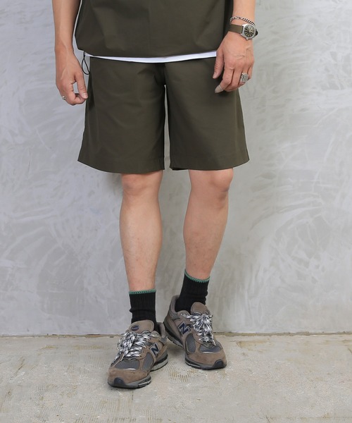 HOUSTON（ヒューストン）の「FREE FORMER4WAY ストレッチ　ショーツ FRFM-009（その他パンツ・メンズ・オリーブ/ネイビー/ブラック・L/XL/M）」の2枚目の写真