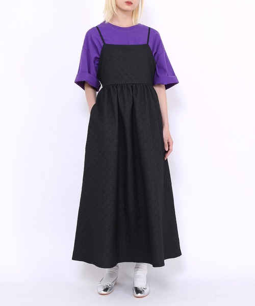 PUNYUS(プニュズ)の「芸者ビッグTシャツ(Tシャツ/カットソー・レディース・パープル/ホワイト/ブラック・3/4)」の13枚目の写真