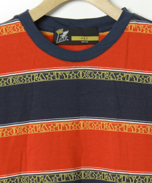 FAT（エフエイティー）の「総柄半袖Tシャツ（Tシャツ/カットソー・メンズ・レッド・FAT(XL)）」の3枚目の写真