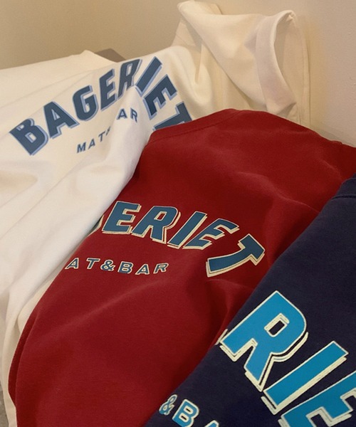 DAY CLOSET（デイ クローゼット）の「レディース ロールアップカレッジロゴTシャツ（Tシャツ/カットソー・レディース・ホワイト/ネイビー/レッド・ONE SIZE）」の17枚目の写真