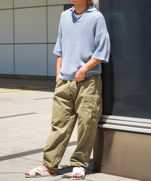 JOINT WORKS（ジョイントワークス）の「【Lee / リー】 Fleeasy Cargo（カーゴパンツ・メンズ・ブラック/ベージュ/オレンジ・FREE）」の9枚目の写真