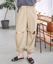 ニースリットジョガーパンツ