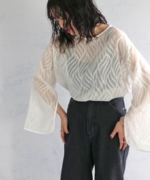 cheriella | 【cheriella】WEB限定前後2wayリーフシアートップス(シャツ/ブラウス)