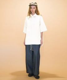 シャツ my beautiful landlet / typewriter shirt my beautiful landlet】 ORGANIC COTTON TYPEWRITER RAGLAN SHIRT my