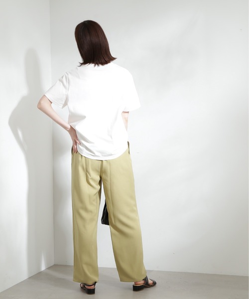 N.(N. Natural Beauty Basic)(エヌエヌナチュラルビューティーベーシック)の「◆ペプラムキャミビスチェ&パンツセットアップ(ワンピース・レディース・ブラック/ナチュラル/イエロー・MEDIUM)」の13枚目の写真