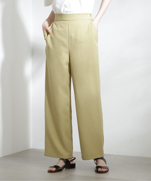 N.(N. Natural Beauty Basic)(エヌエヌナチュラルビューティーベーシック)の「◆ペプラムキャミビスチェ&パンツセットアップ(ワンピース・レディース・ブラック/ナチュラル/イエロー・MEDIUM)」の8枚目の写真
