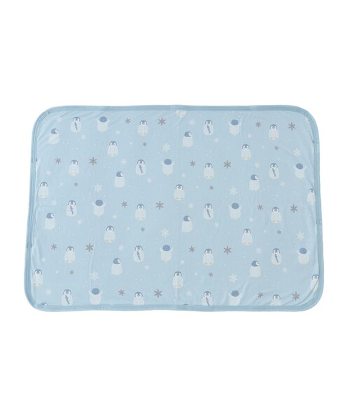 SHOO・LA・RUE（シューラルー）の「◆【接触冷感】アニマル柄ブランケット（ブランケット・レディース・サックスブルー/ピンク系・00）」の2枚目の写真