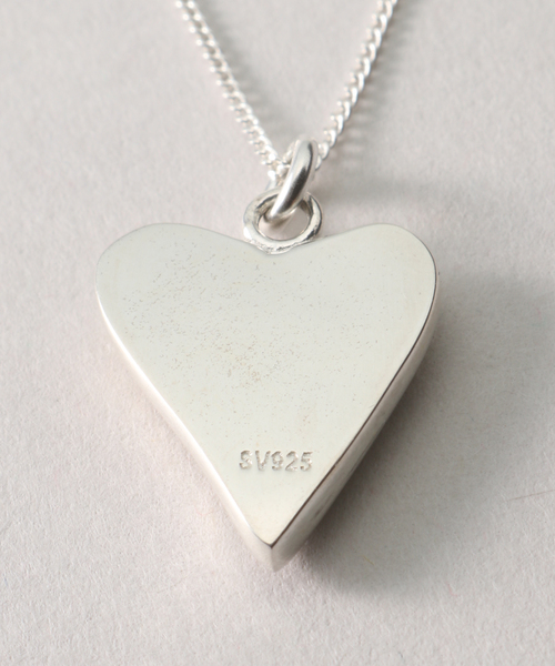 Oriens JOURNAL STANDARD（オリエンス ジャーナルスタンダード）の「Heart Necklace：ネックレス（ネックレス・レディース・シルバー・FREE）」の4枚目の写真